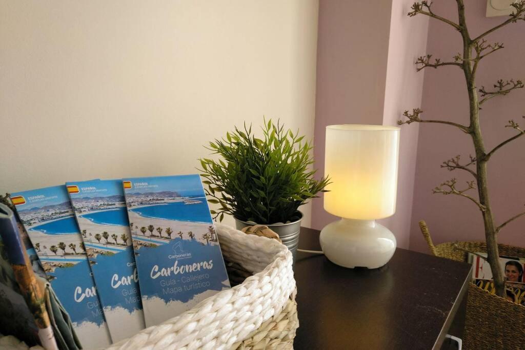 La Pita- Terraza Con Vistas Al Mar & Parking, A 1 Min De La Playa Apartment Карбонерас Екстериор снимка