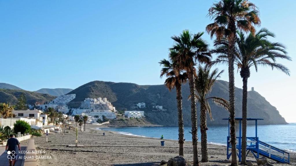 La Pita- Terraza Con Vistas Al Mar & Parking, A 1 Min De La Playa Apartment Карбонерас Екстериор снимка